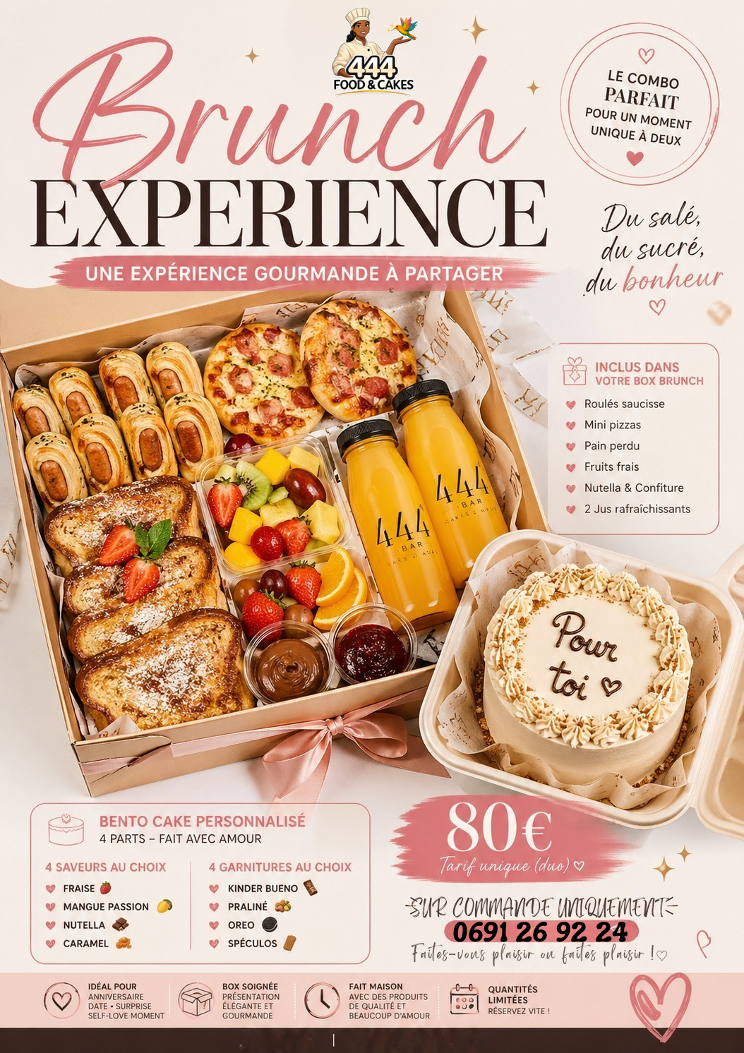 Brunch Experience 444 — duo gourmand